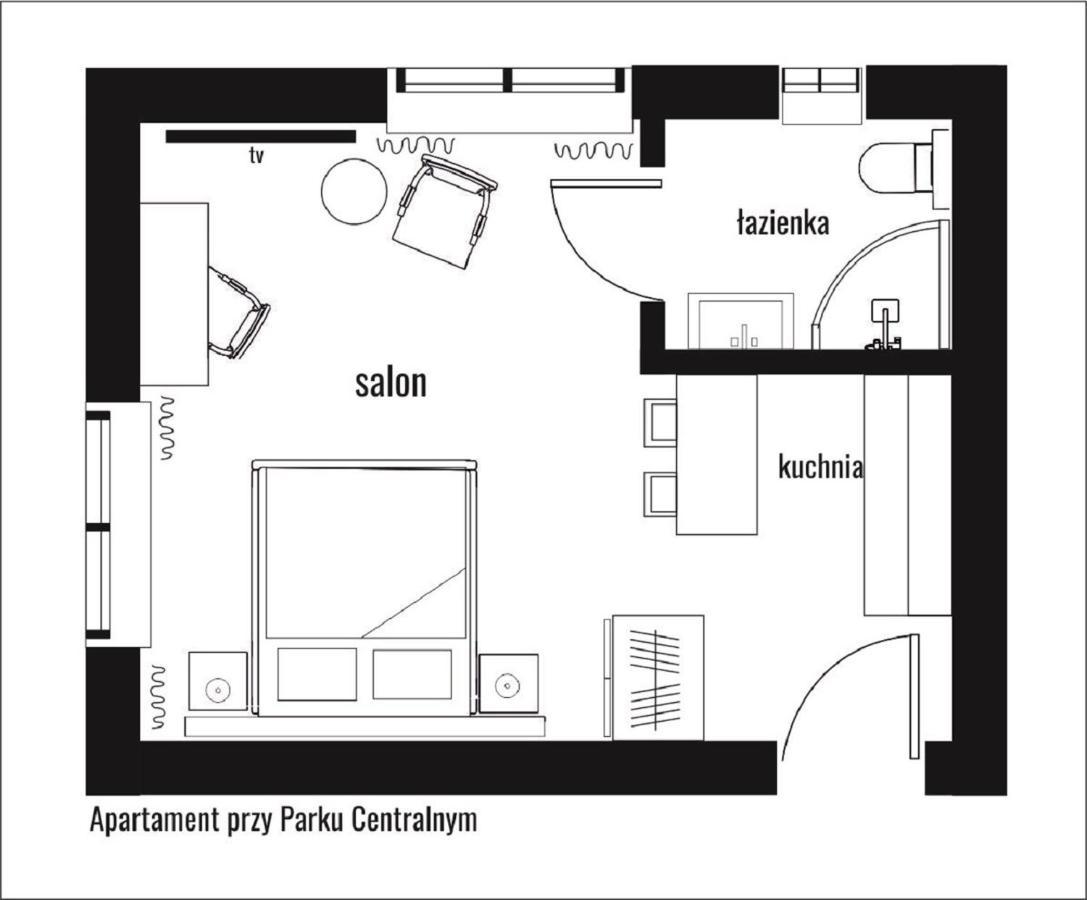Dk Premium Przy Parku Centralnym Olsztyn  Extérieur photo
